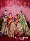 Samarpan By Shubh Shree Velvet Tusser Silk Wholesale Online